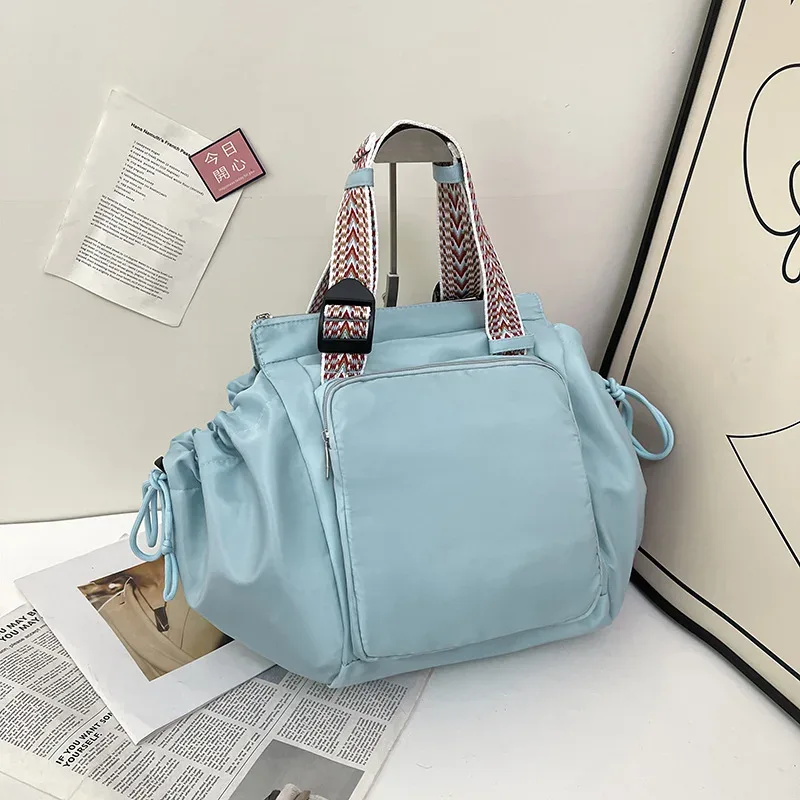 sac à dos imperméable résistant à l'usure, avec poches latérales à cordon de serrage, compartiment de rangement, sac d'extérieur