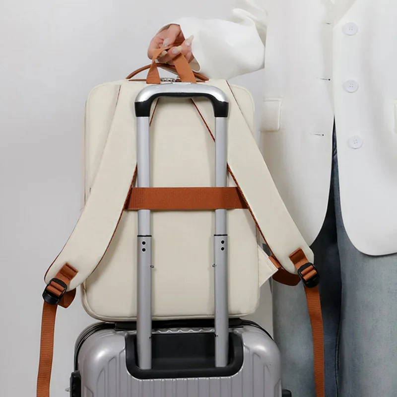 sac à dos pour femmes avec logo, idéal pour les voyages d'affaires, cadeau d'entreprise, sac à dos pour ordinateur portable, sac à dos de voyage, motif imprimé avec nom
