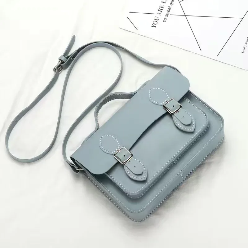 kit de fabrication de sacs à main, sacoche cambridge, sac à bandoulière cousu à la main, matériau en cuir pu, ensemble fait maison