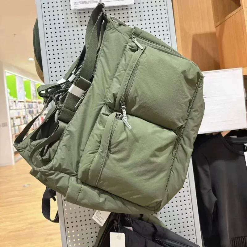 sac à bandoulière de loisirs épais de qualité supérieure, sac à bandoulière simple, sac pour ordinateur portable de grande capacité, sac de sport multi-poches pour hommes et femmes