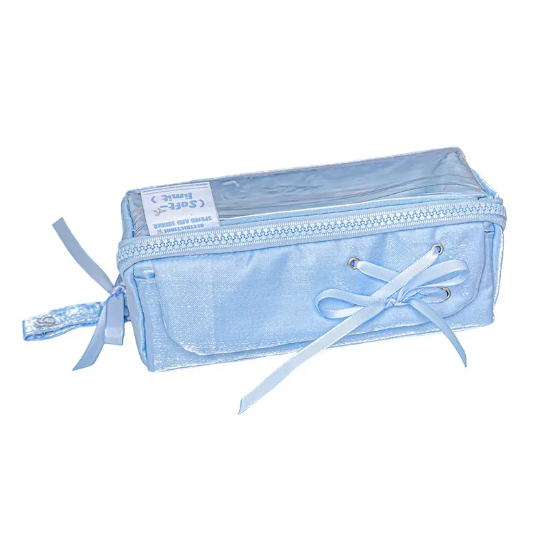 rosyposy offre spéciale de la saison trousse à crayons prisme ballet grande capacité haute valeur esthétique sac de papeterie pour filles style coréen