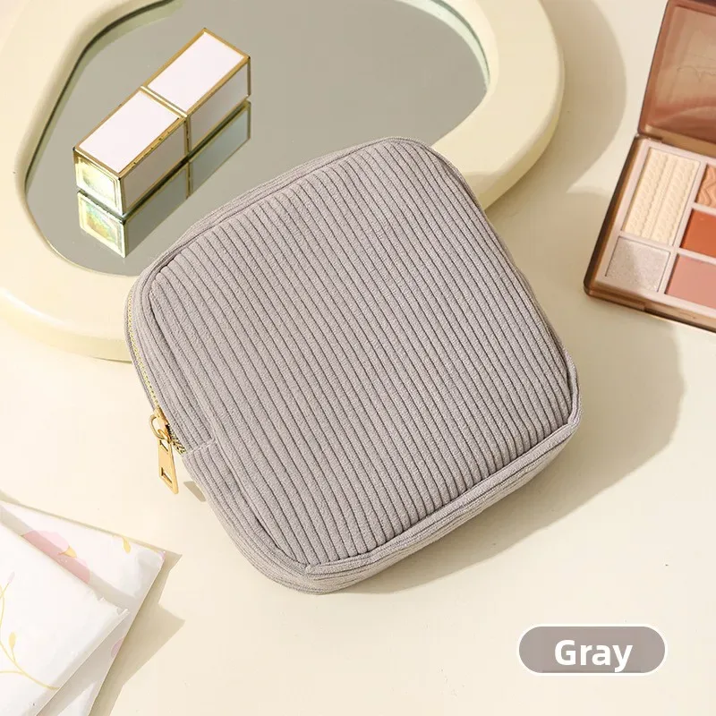 pochette de rangement mini pour maquillage et cosmétiques, étui pour rouges à lèvres et serviettes hygiéniques, sacs de voyage organisateurs pour femmes, petite pochette 2026