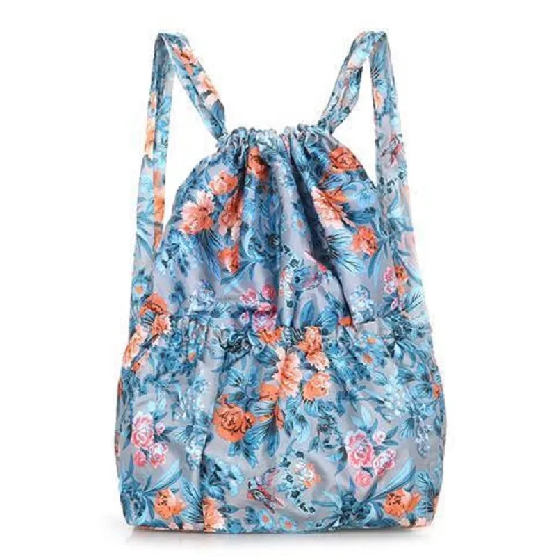sac à dos en nylon de grande capacité pour femme, poche groupée, sac de sport de plein air, maman