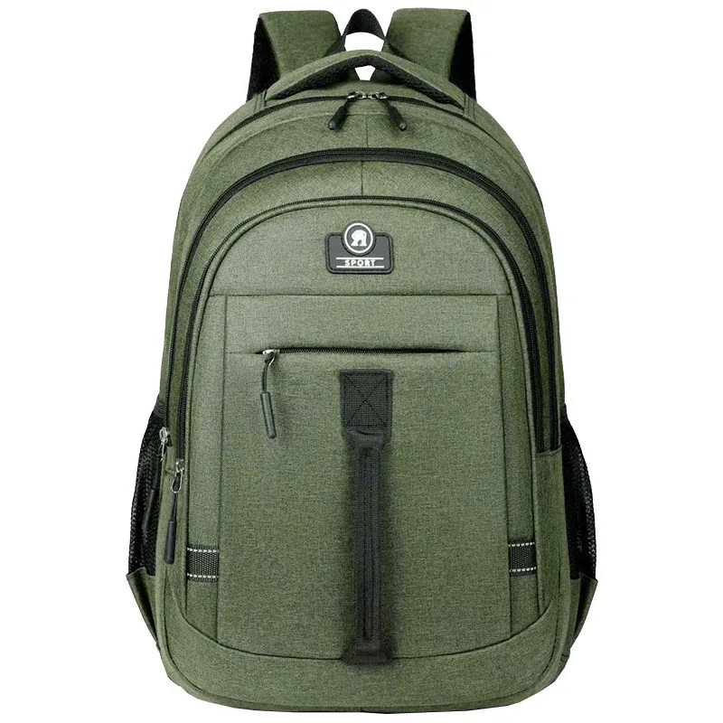 le sac à dos pour hommes est idéal pour les voyages d’affaires. il a une conception portative avec de multiples poches et sert de sac à livres.