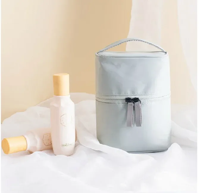 sac à cosmétiques étanche pour voyage en plein air, simple, portable, grande capacité, sac de rangement de toilette multifonction pour dames, sac de beauté