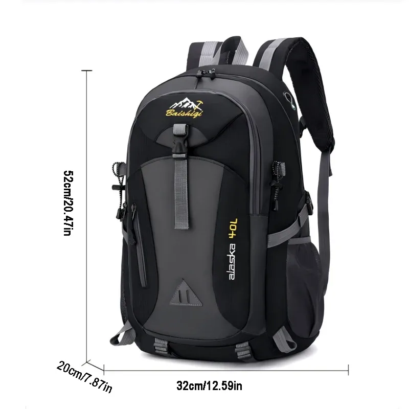 nouveau sac à dos pour homme en nylon imperméable, sac à dos décontracté pour voyages en plein air, sac de randonnée pour femmes, sac de camping, sac de montagne, sacs de sport pour jeunes