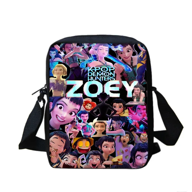 sac à bandoulière pour enfants, avec motifs de dessins animés, bretelles réglables, fermeture à glissière sécurisée, sac léger à porter à l’épaule pour garçons et filles.