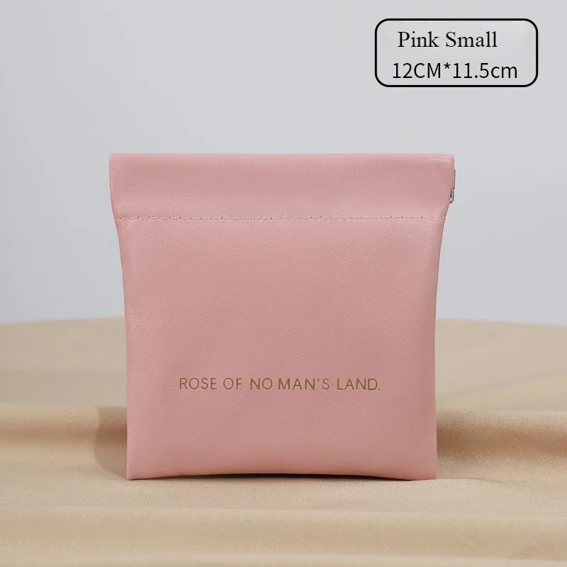 2026 pochette de rangement mini en pu pour écouteurs, sac à monnaie couleur bonbon, porte-monnaie, pochette à rouge à lèvres xl01