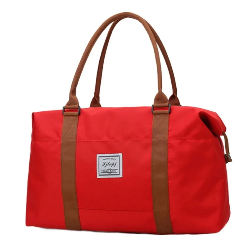 sac de voyage de grande capacité pour femmes, sac à main sec et humide séparé, sac de sport étanche et réglable