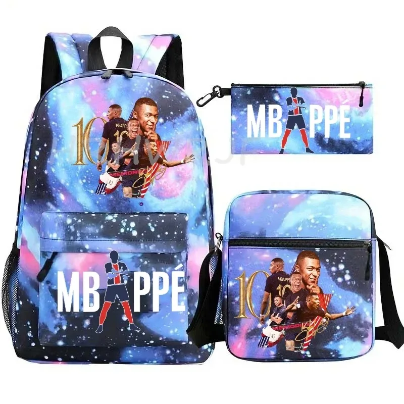 sac à dos m-mbappes pour enfants, cartable de football, sacs d'école de voyage anime pour adolescents, garçons et filles, mochila escolar infantil menino