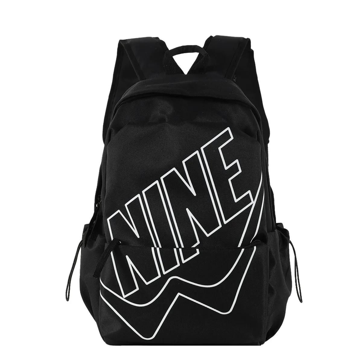 sac à dos tendance pour hommes et femmes, style lettres, léger, grande capacité, sac de voyage multifonctionnel, sac d'école en nylon imperméable