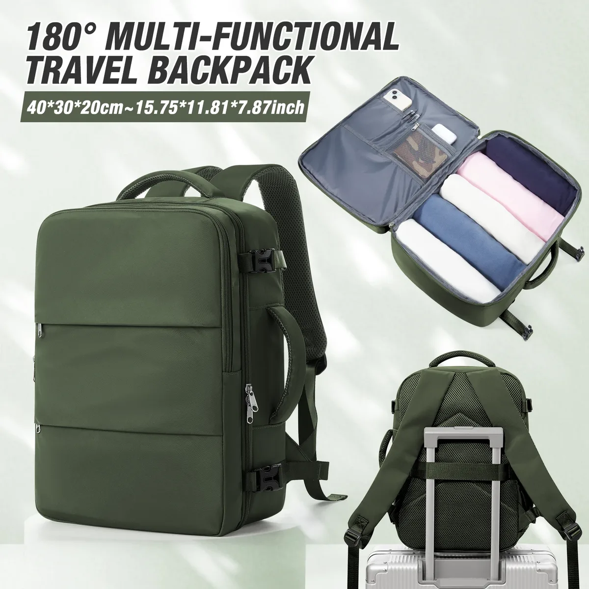sac à dos pour ordinateur portable voyage 40x30x20 ryanair pochette d'ordinateur hommes femmes affaires sac de cabine étanche sac à dos sac d'école