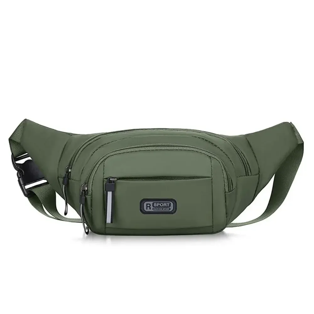 sac banane imperméable de style coréen pour hommes et femmes, sacs en toile de grande capacité, sacs de sport en plein air, poudres de banane, gels