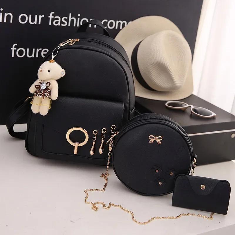 sac dos cuir synthétique gris motif géométrique relief bandoulière amovible porte-monnaie inclus voyage femme
