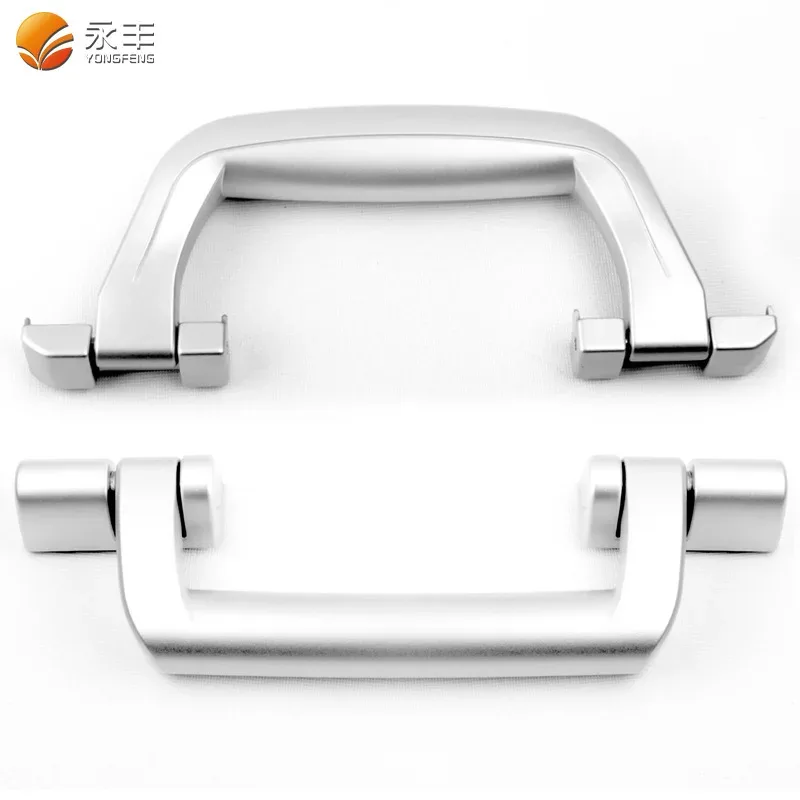 Poignée en métal pour valise, cadre d'infraction, sac de bord, accessoires de bagages, poignée dure, supports, sangle de transport