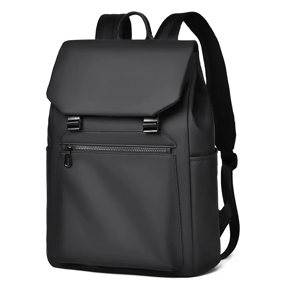 sac dos nylon homme noir gris vert 16 pouces multifonction ordinateur portable imperméable bandoulière arquée