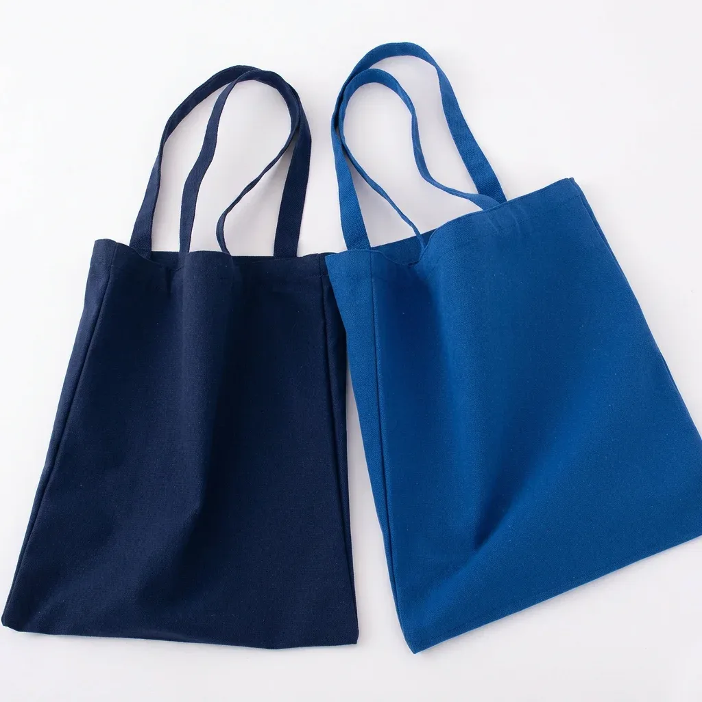 sac fourre-tout en toile naturelle vierge, sac en coton pour la sensibilisation écologique, les sorties décontractées et le shopping quotidien