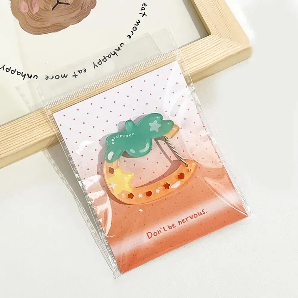 mousqueton en acrylique kawaii pour sac à dos, pendentif, décorations pour manuel, porte-clés, boucle d'escalade, breloques de sac en acrylique, accessoires de décoration pour sac ita