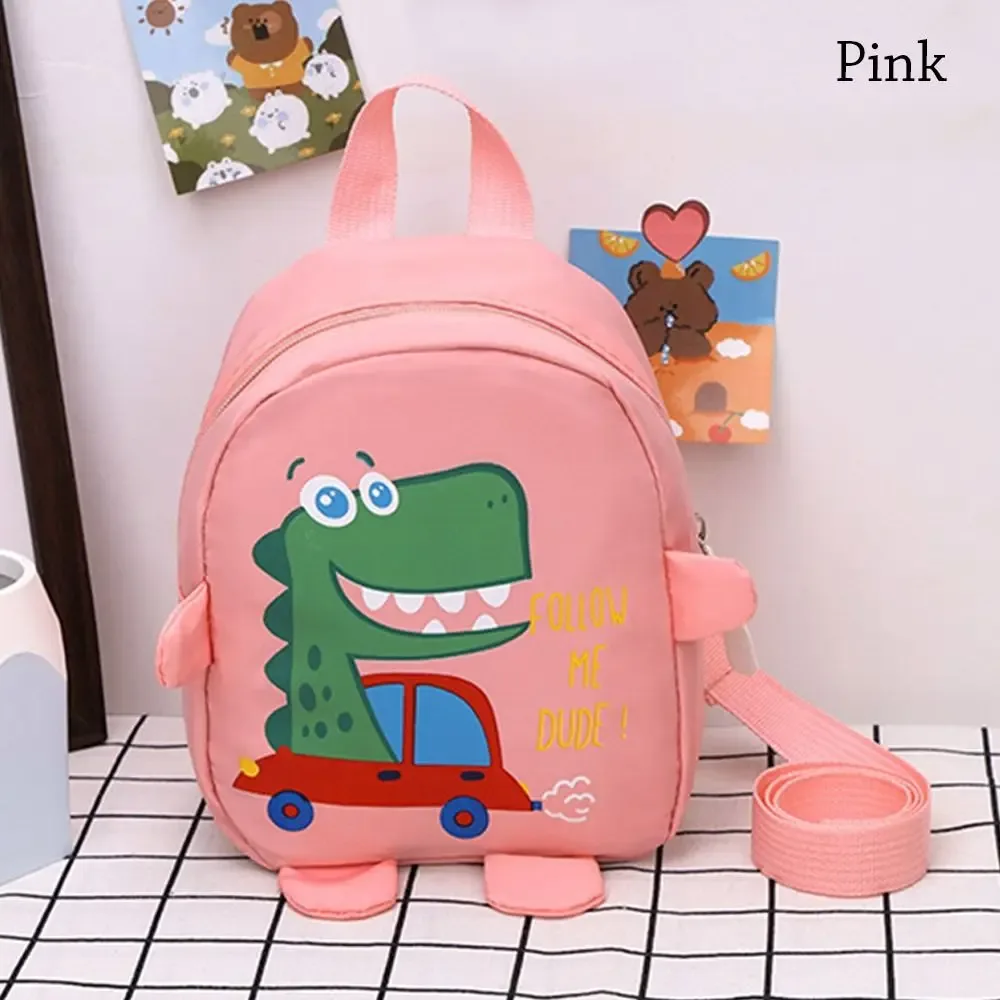 dessin animé dinosaure mignon enfant en bas âge sac à dos harnais de sécurité anti-perte sacs à dos garçons filles cartable de maternelle
