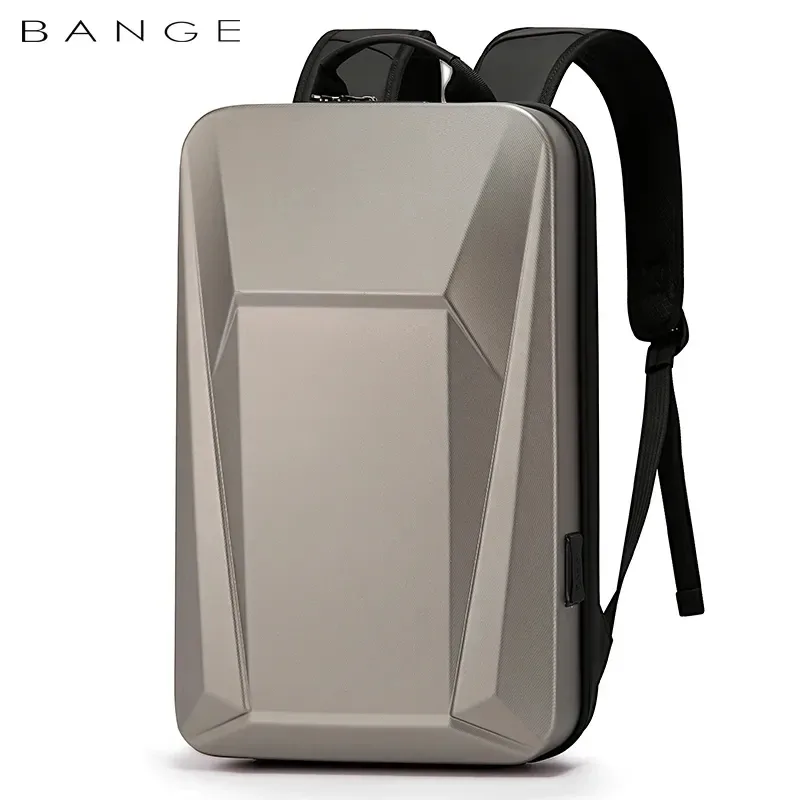 sac dos abc pc polyester antivol étanche portable homme jacquard coussin air black gold silver voyage student business casual