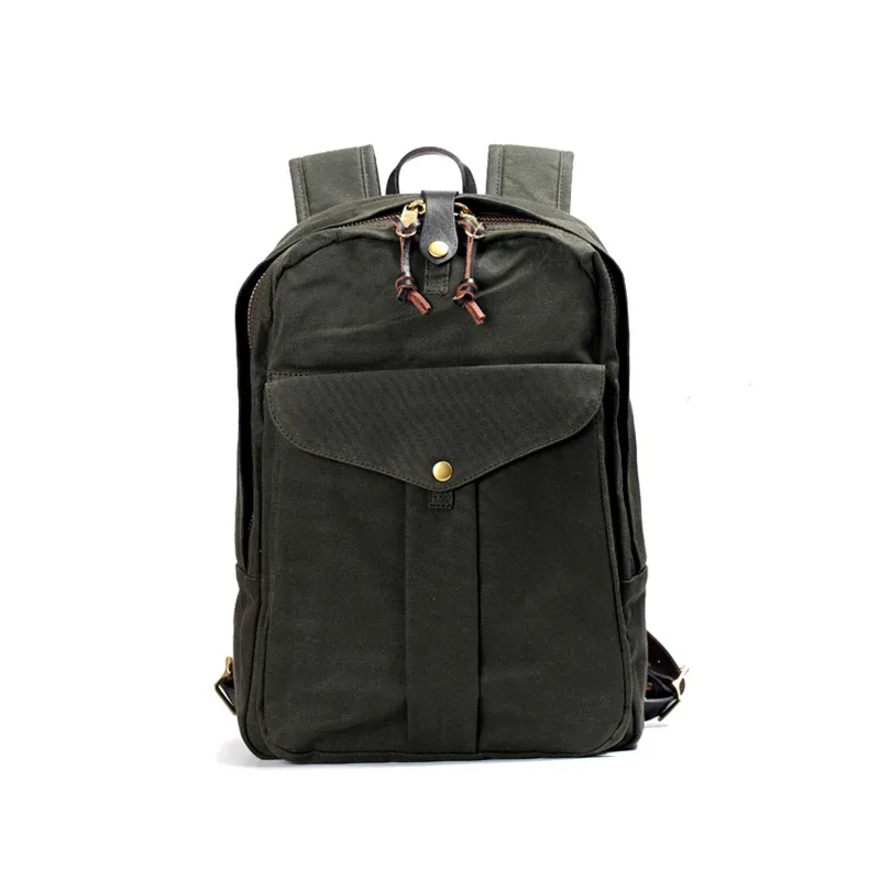 rap173-sac à dos étanche pour ordinateur portable avec fermeture éclair ykk, sac d'école, toile d'avertissement, voyage en plein air, unisexe, 15.6 pouces, haute qualité