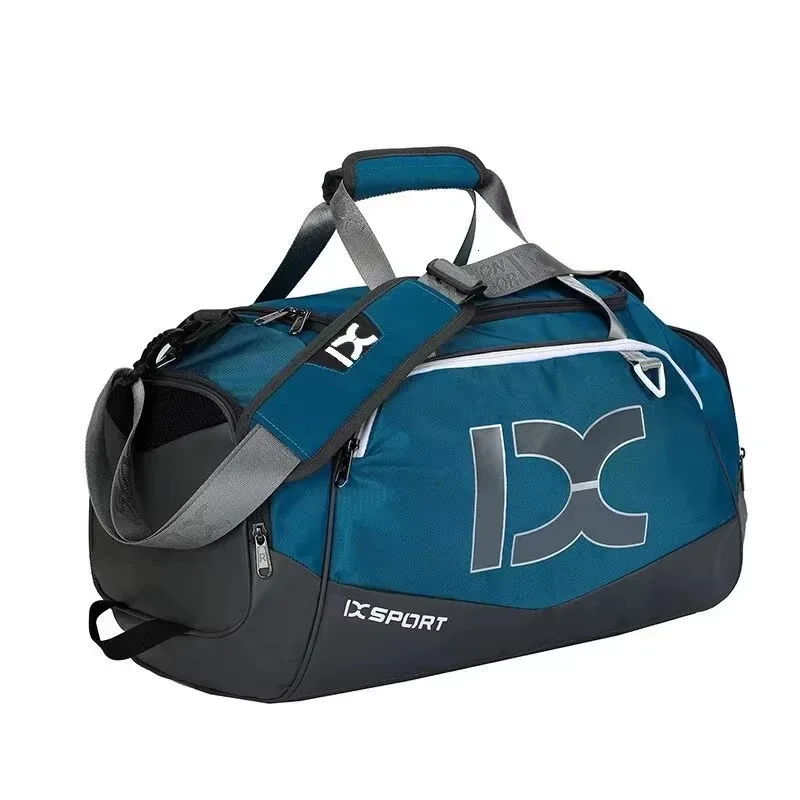 sac de sport de voyage avec compartiment à chaussures indépendant, séparation sec/humide, sac à main, sac bandoulière, sac de voyage