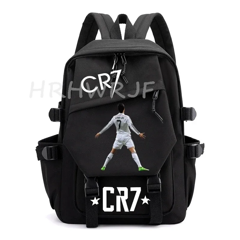 sac à dos ins capacity cr7 pour femmes et hommes, léger, pour étudiants, sacs d'école, sac de voyage tendance, pour adolescents, pour ordinateur portable, mochilas