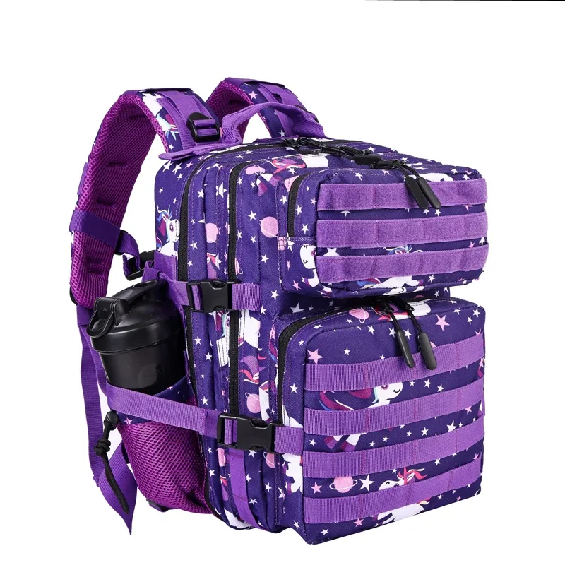 lhi 25l sac à dos tactique pour femmes fitness athlète sac de sport petit sac à dos de voyage pour sports de plein air avec porte-bouteille