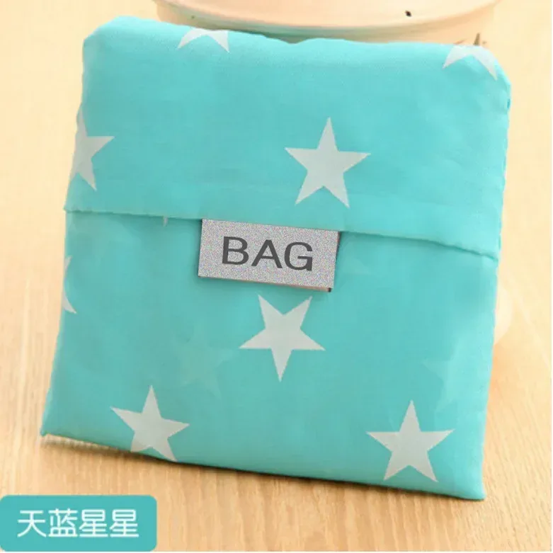 sacs de rangement pliables écologiques, fourre-tout grande capacité, sac d'épicerie en poudre, réutilisable et lavable