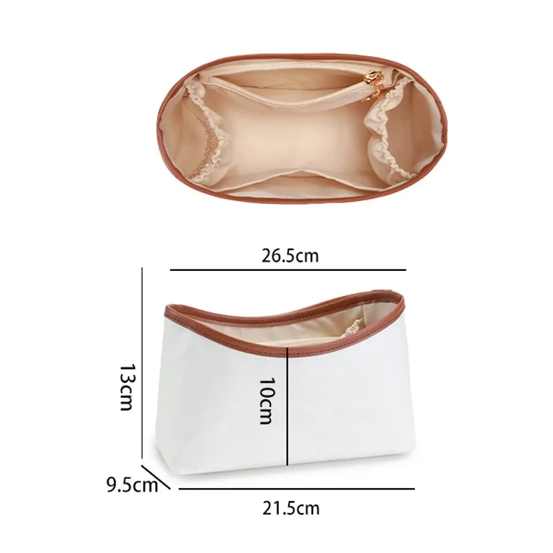 organisateur de sac pour mini sac à main go//yard hobo, sac intérieur en satin, insert de maintien et de forme pour sacs de voyage portables et sacs fourre-tout à bandoulière