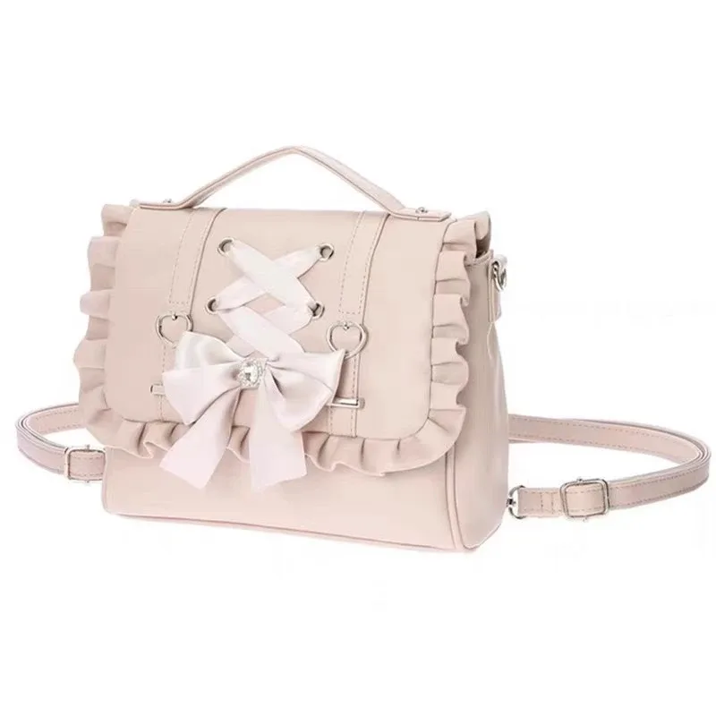 y2k itabag – sac à bandoulière en forme d'amour pour femmes, léger et polyvalent, sac croisé diagonale adapté aux loisirs quotidiens et les déplacements quotidiens