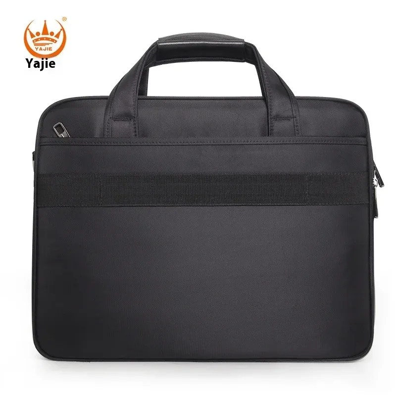 Sac d'ordinateur portable Yajie 19 pouces, sac à main tendance en tissu Oxford, grande capacité, sac à bandoulière pour voyages d'affaires, fabricant