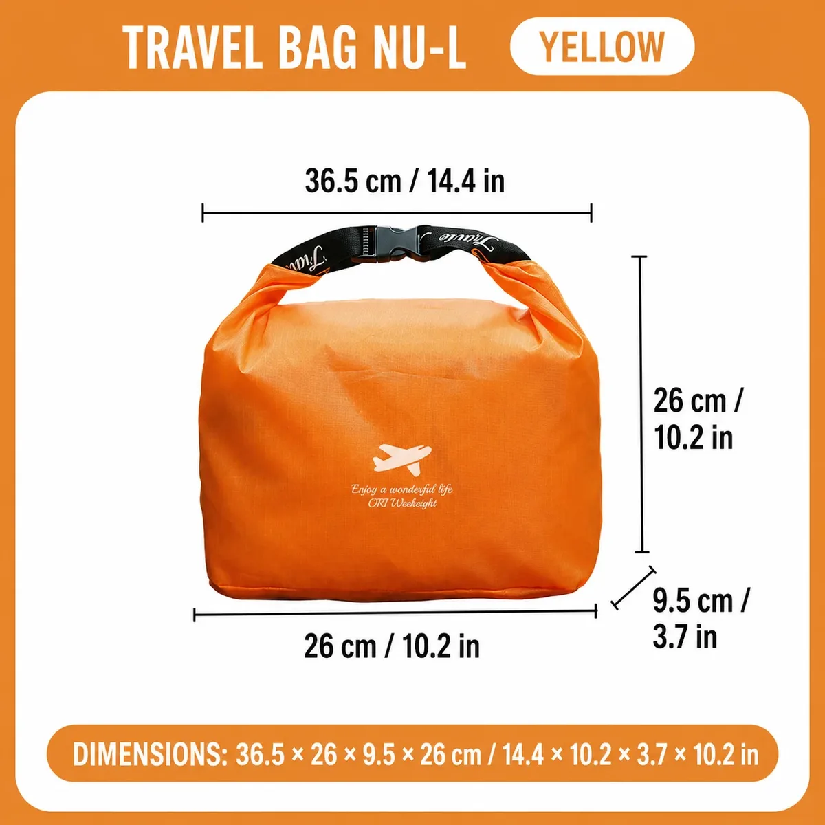 sacs de rangement de voyage étanches à fermeture roll-top en oxford ultralégers et indéchirables pour le camping, la randonnée, et les sacs de compression anti-salissures