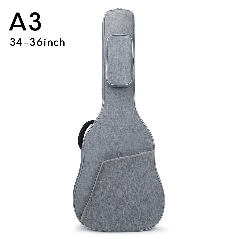 jebag-sac à dos universel classique et acoustique à double sangles, en coton oxford, épais et doux, étanche, 36/39/41 pouces