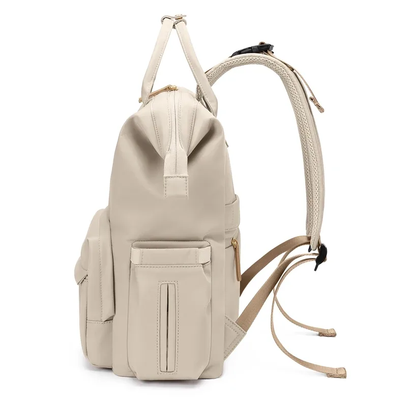 golf munisac à dos grande capacité pour maman, sac à dos pour bébé, sacs à dos avec bisantos, poches à couches, sac à dos à couches, noir