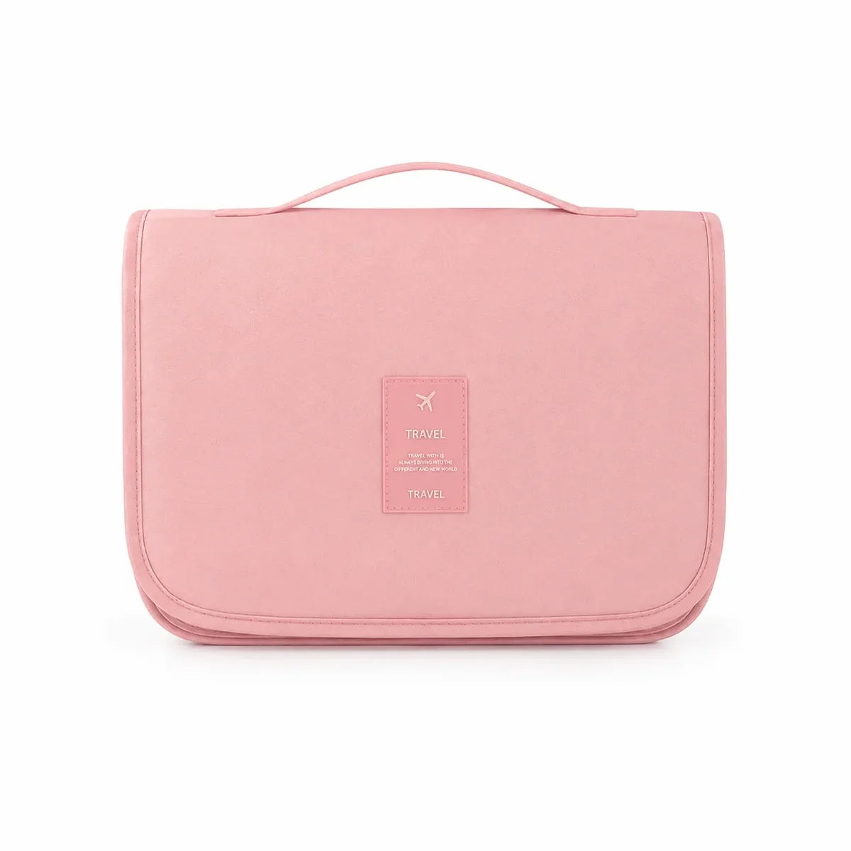 trousse de toilette de voyage portable grande capacité avec compartiment humide/sèche pour cosmétiques – vente en gros