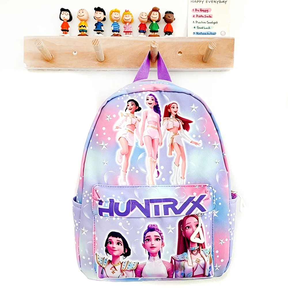 sac à dos léger violet de 10 pouces rumi mira zoey saja pour garçons et filles moch