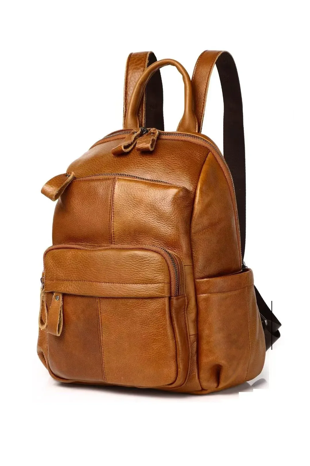sac à dos vintage en cuir véritable pour femme, sacs fourre-tout en cuir de vache véritable pour dames, sac à bandoulière en cuir de vachette tendance, nouveauté 2026